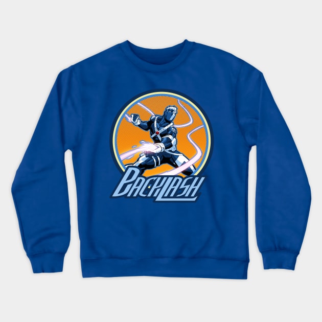 Backlash Crewneck Sweatshirt by TomMcWeeney